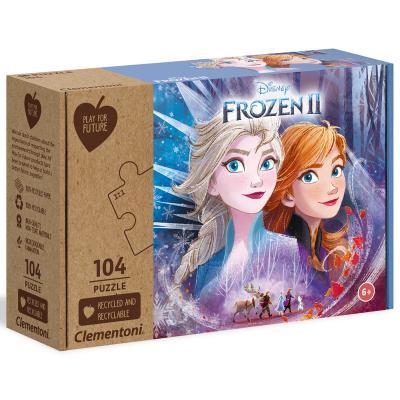 Clementoni - Puzzle 104 Frozen 2