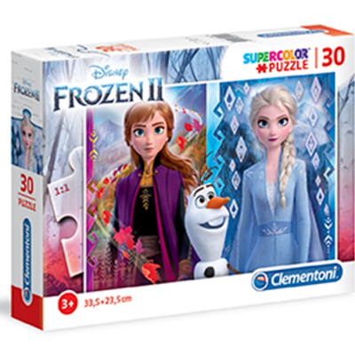 Clementoni - Puzzle Maxi 30 Frozen 2