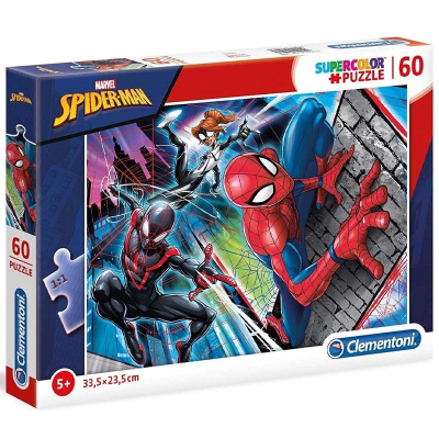 Clementoni - Puzzle Supercolor 60 Spiderman