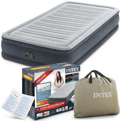 INTEX - Nafukovací postel Dura-Beam Twin Comfort 191x99x33cm