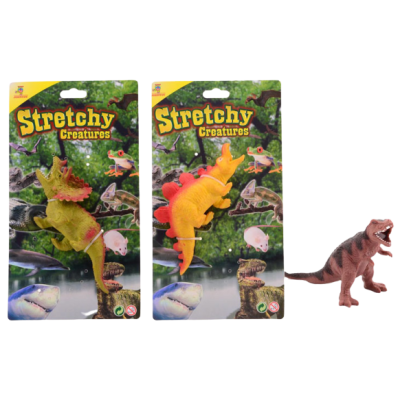 Johntoy - Dinosaurus strečový 3 druhy