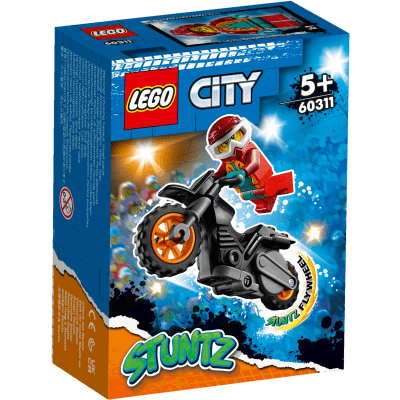 LEGO® City 60311 Ohnivá kaskadérská motorka