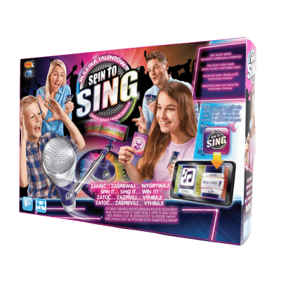 Mikrofon Spin to sing