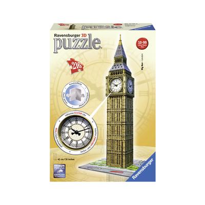 Ravensburger 3D Puzzle - Big Ben s hodinami - 216 dílků