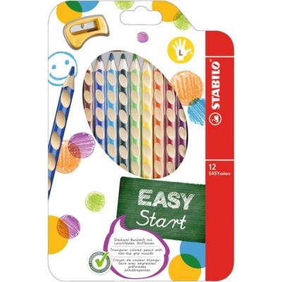 STABILO EASYcolors L 12 ks Pouzdro s Ořezávátkem