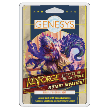 Fantasy Flight Games Genesys RPG Keyforge Secrets of the Crucible: Mutant Invasion