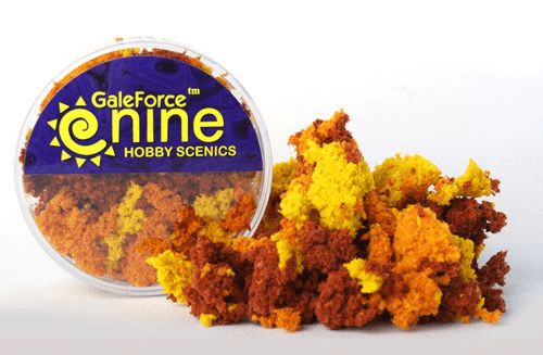 Gale Force Nine GF9 - Hobby Round: Autumn 3 Color Clump Foliage Mix