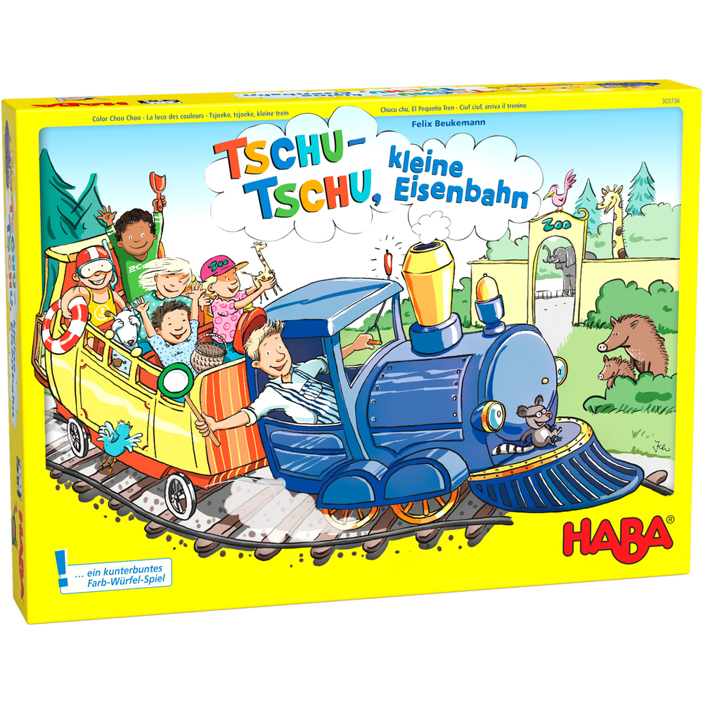 Haba Vláček Choo Choo - malá stanice Tschu Tschu - kleine Eisenbahn