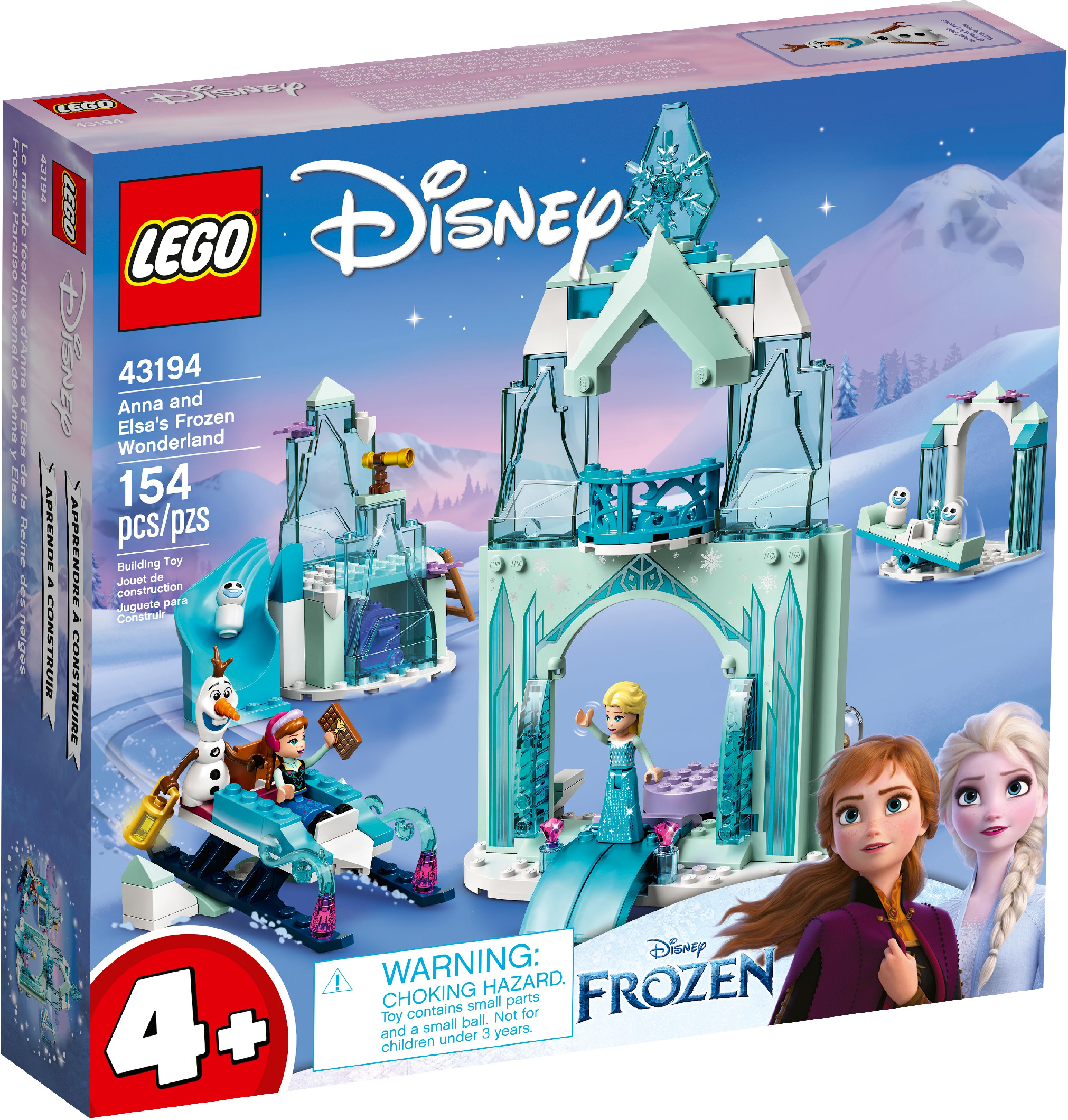 LEGO Ledová říše divů Anny a Elsy 43194