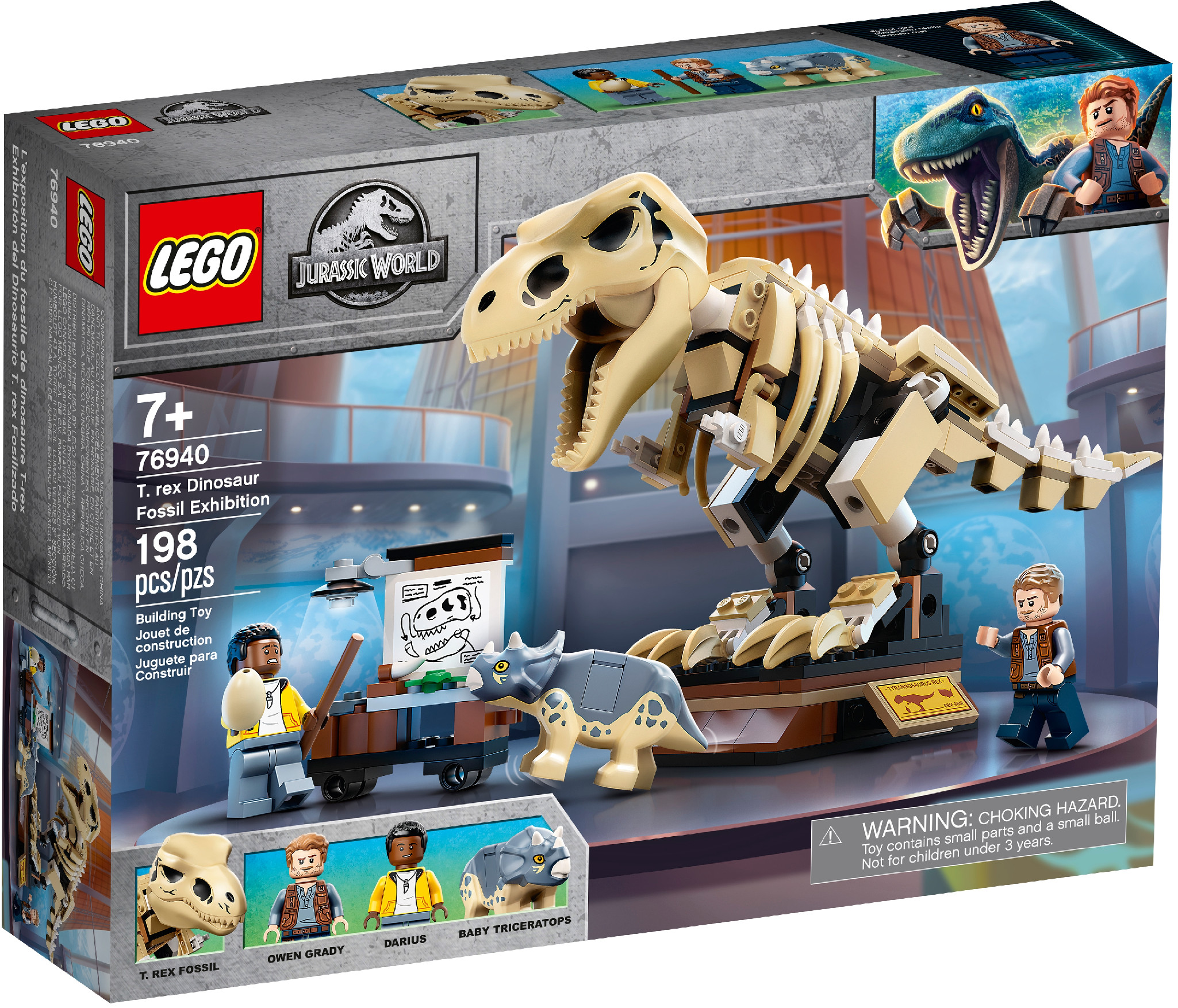 LEGO Výstava fosílií T-rexe 76940