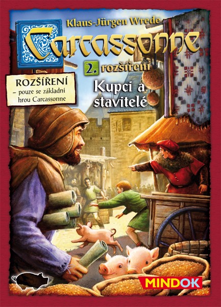 Mindok Carcassonne 2. edice: Kupci a stavitelé rozšíření 2