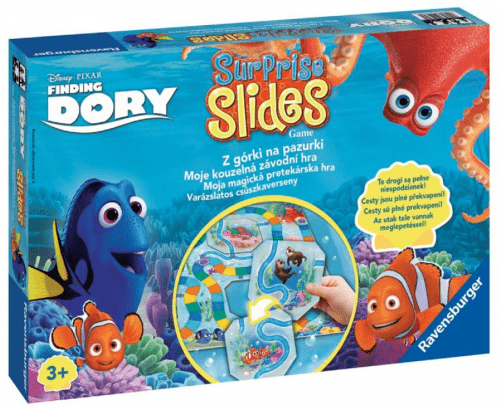 Ravensburger Disney Hledá se Dory – Surprise Slides PL/HU/CS/SK