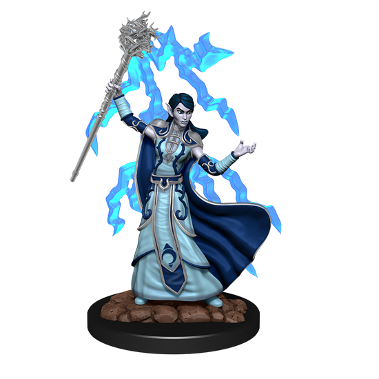 WizKids D&D Icons of the Realms Premium Figures: Elf Wizard Female