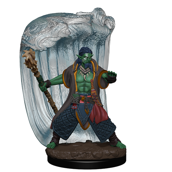 WizKids D&D Icons of the Realms Premium Figures: Water Genasi Druid Male