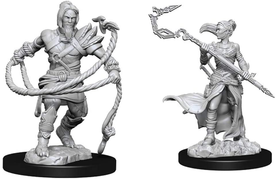 WizKids Magic the Gathering Unpainted Miniatures: Stoneforge Mystic & Kor Hookmaster