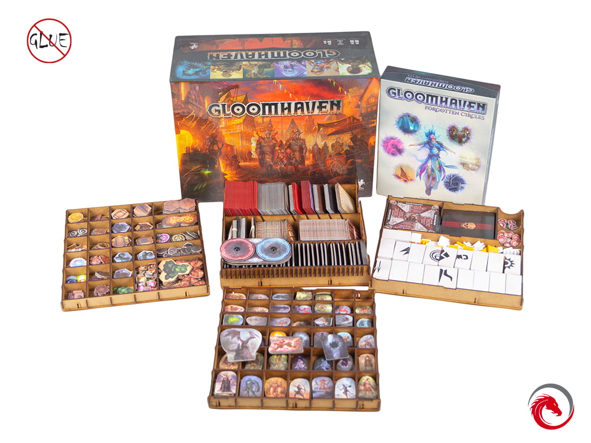 e-Raptor Gloomhaven + Forgotten circle - Insert