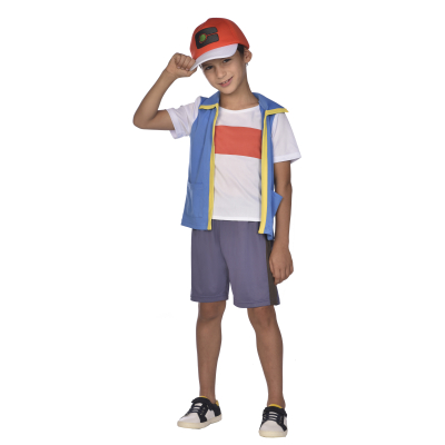 Dětský kostým Pokemon Ash 4-6 let