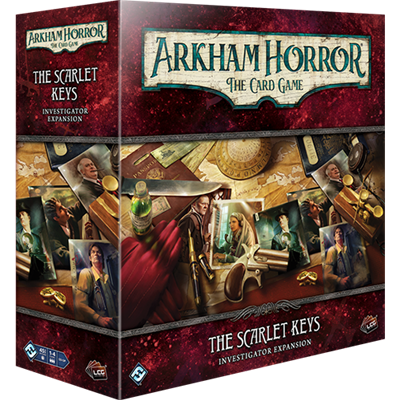 Fantasy Flight Games Arkham Horror LCG The Scarlet Keys Investigator Expansion