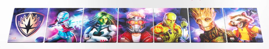 Gamegenic Marvel Champions Fine Art Sleeves (50+1 Sleeves) - Guardians of the Galaxy - Obaly na Karty Barva: Drax