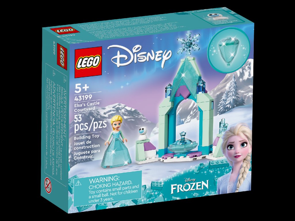 LEGO Elsa a zámecké nádvoří 43199