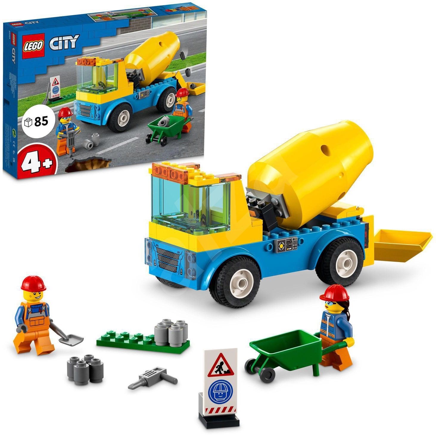 LEGO Náklaďák s míchačkou na beton 60325