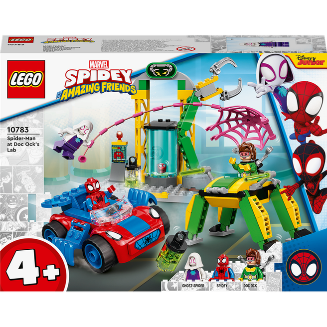 LEGO Spider-Man v laboratoři Doc Ocka 10783