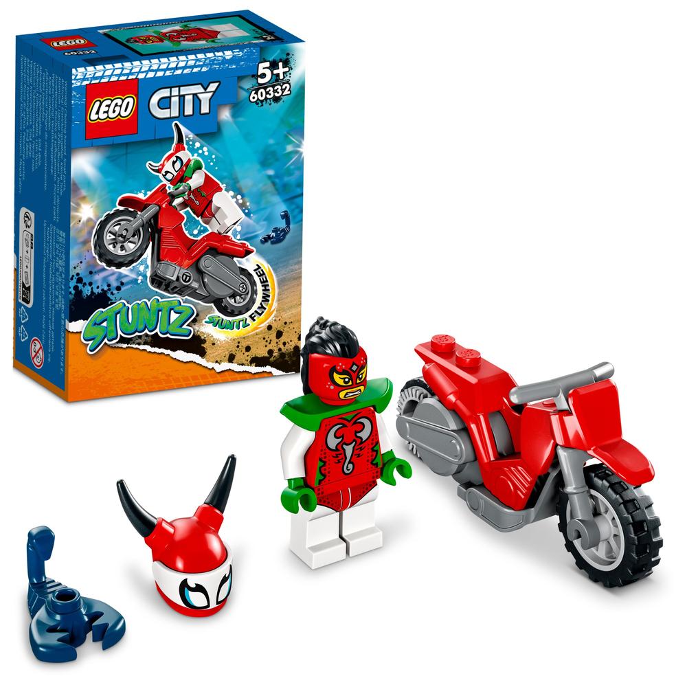 LEGO® Škorpioní kaskadérská motorka 60332