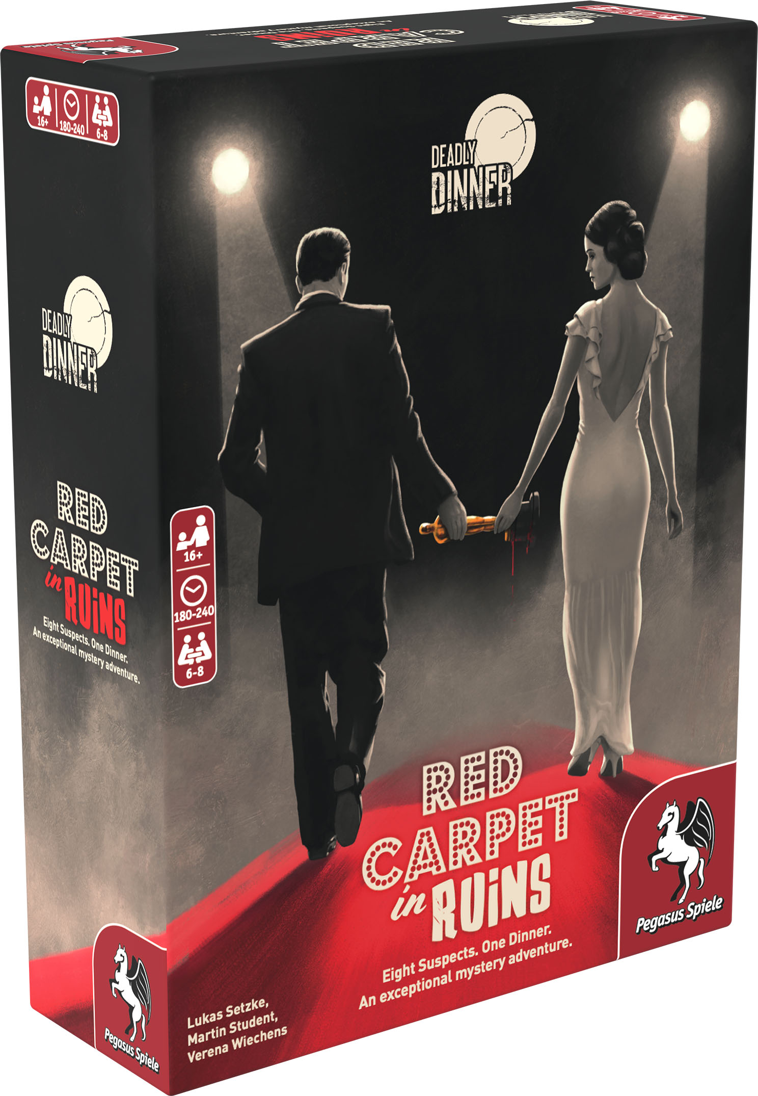 Pegasus Spiele Deadly Dinner – Red Carpet in Ruins