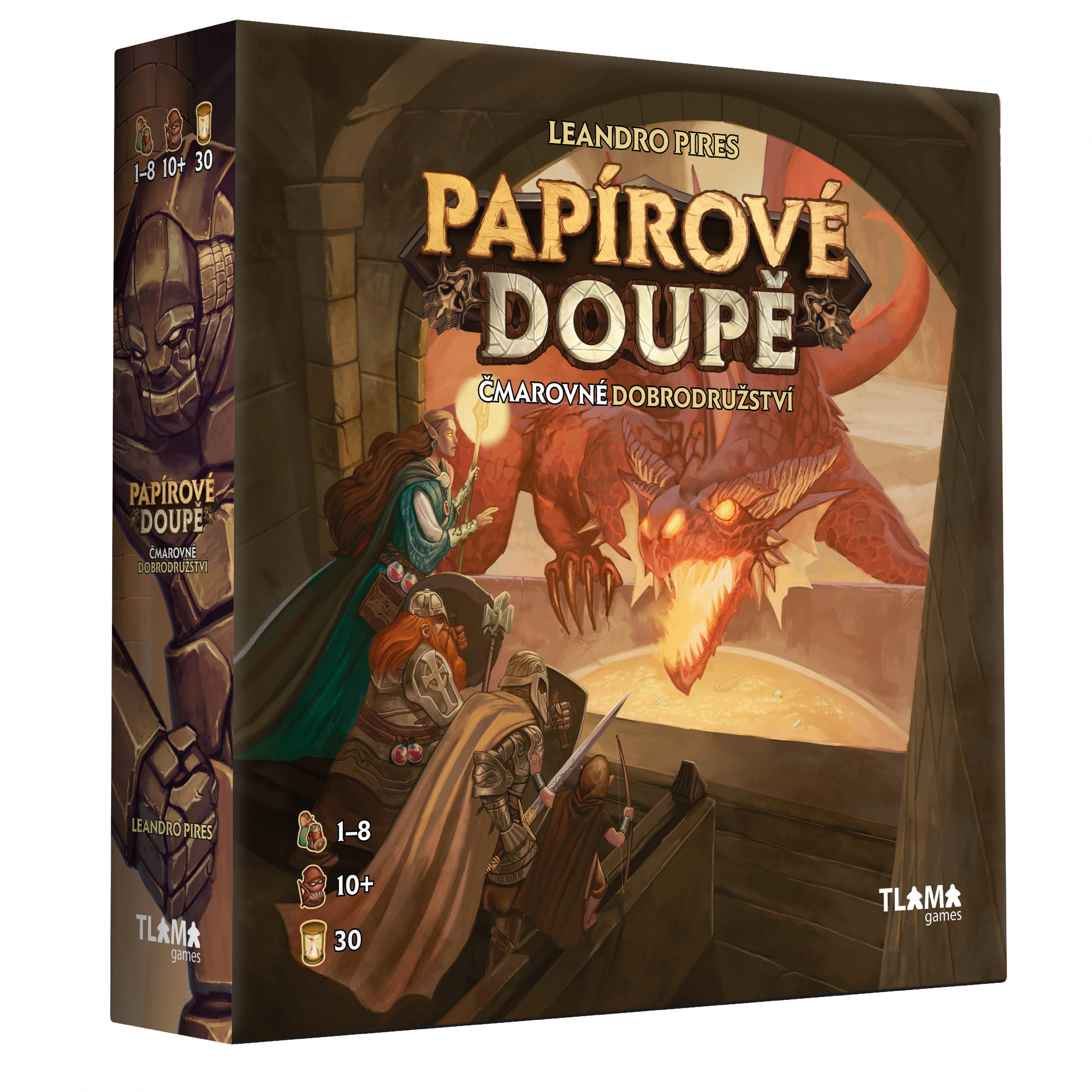 TLAMA games Poškozené - Papírové Doupě: Čmarovné dobrodružství