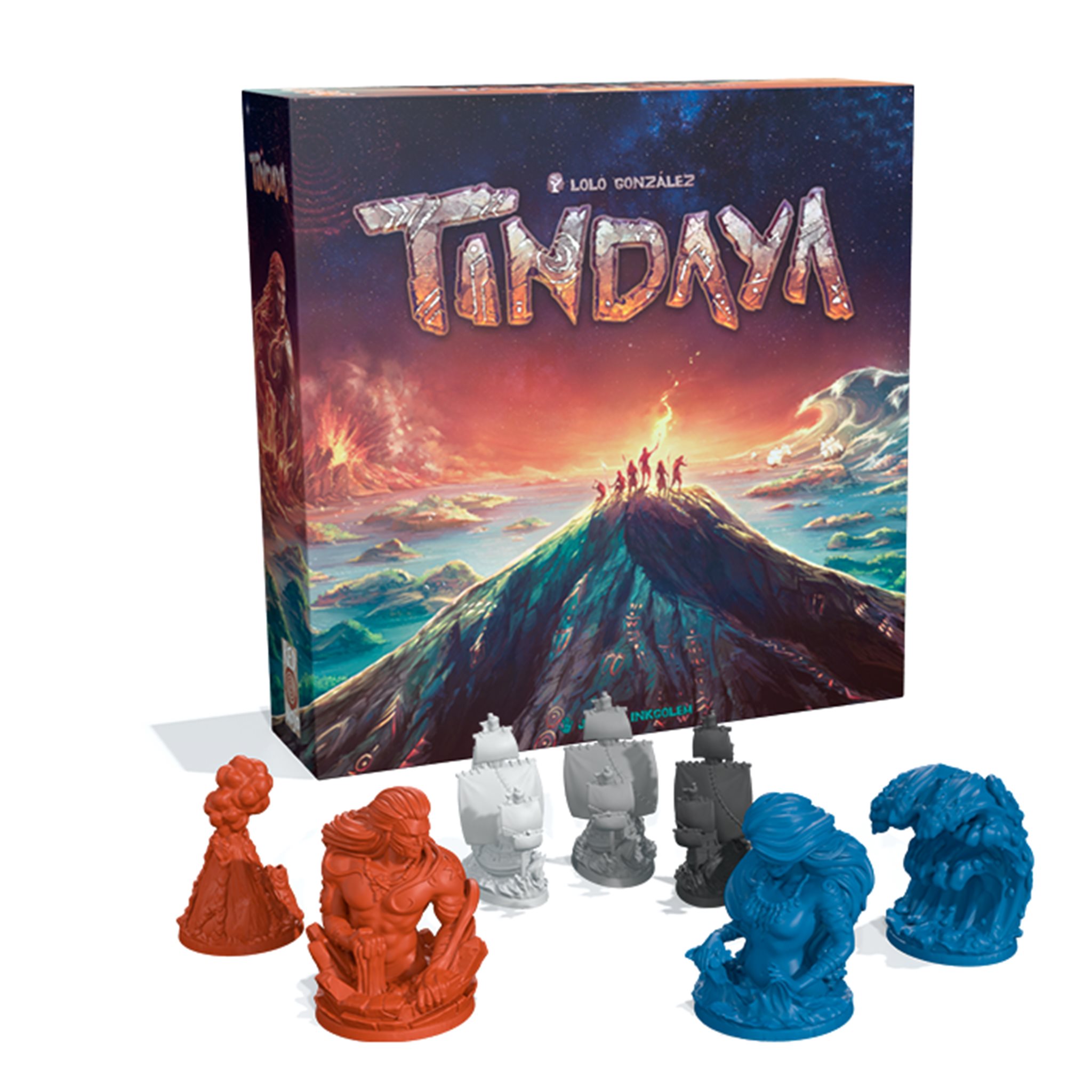 TLAMA games Tindaya CZ + Set miniatur (včetně deluxe sady miniatur)