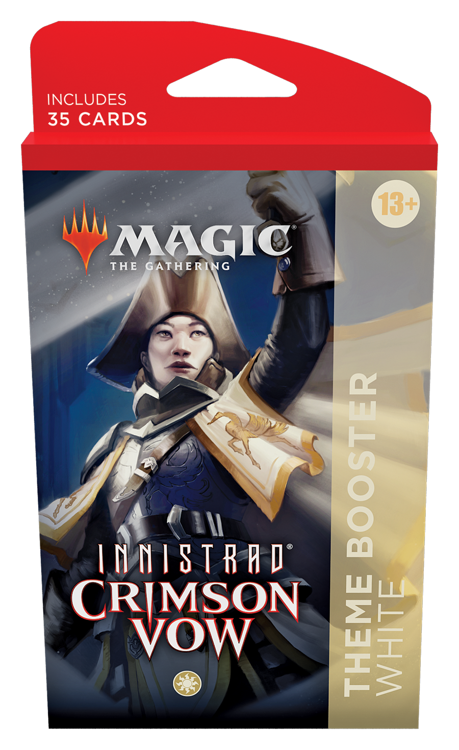 Wizards of the Coast Magic The Gathering: Innistrad: Crimson Vow Theme Booster Varianta: White