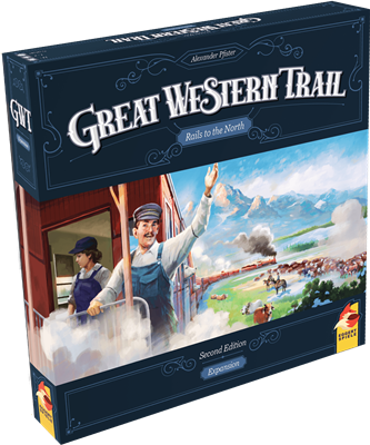 eggertspiele Great Western Trail: Rails to the North 2nd ed. - EN