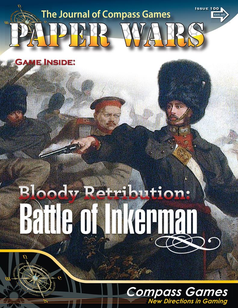 Compass Games Paper Wars Issue 100: Magazine & Game (Bloody Retributions