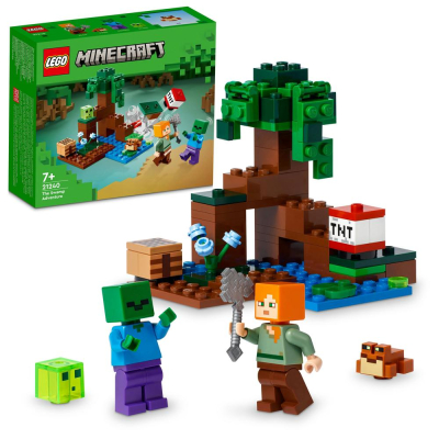 LEGO® Minecraft® 21240 Dobrodružství v bažině