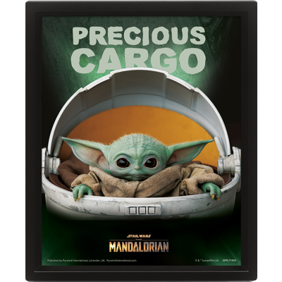 3D obraz Mandalorian (Precious Cargo)