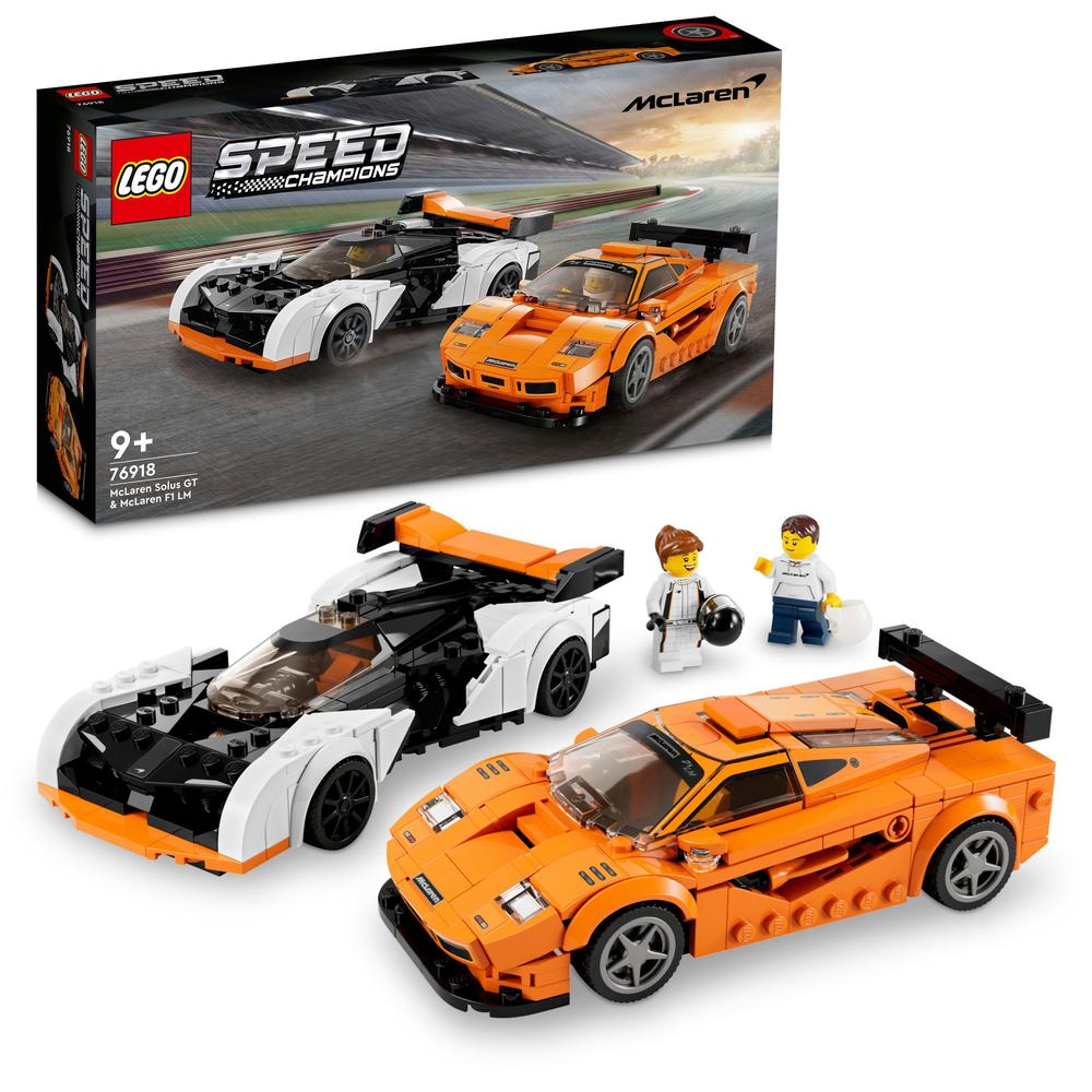 LEGO® McLaren Solus GT a McLaren F1 LM 76918