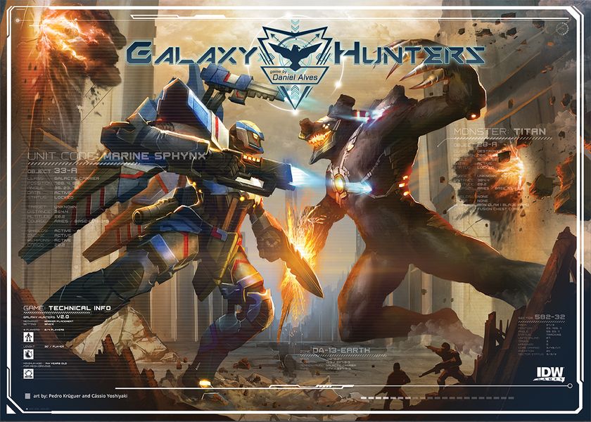 IDW Games Galaxy Hunters