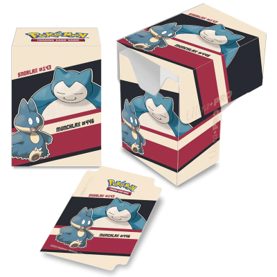 Pokémon UP: GS Snorlax Munchlax - Deck Box krabička na 75 karet