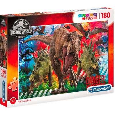 Puzzle 180 dílků Jurassic world