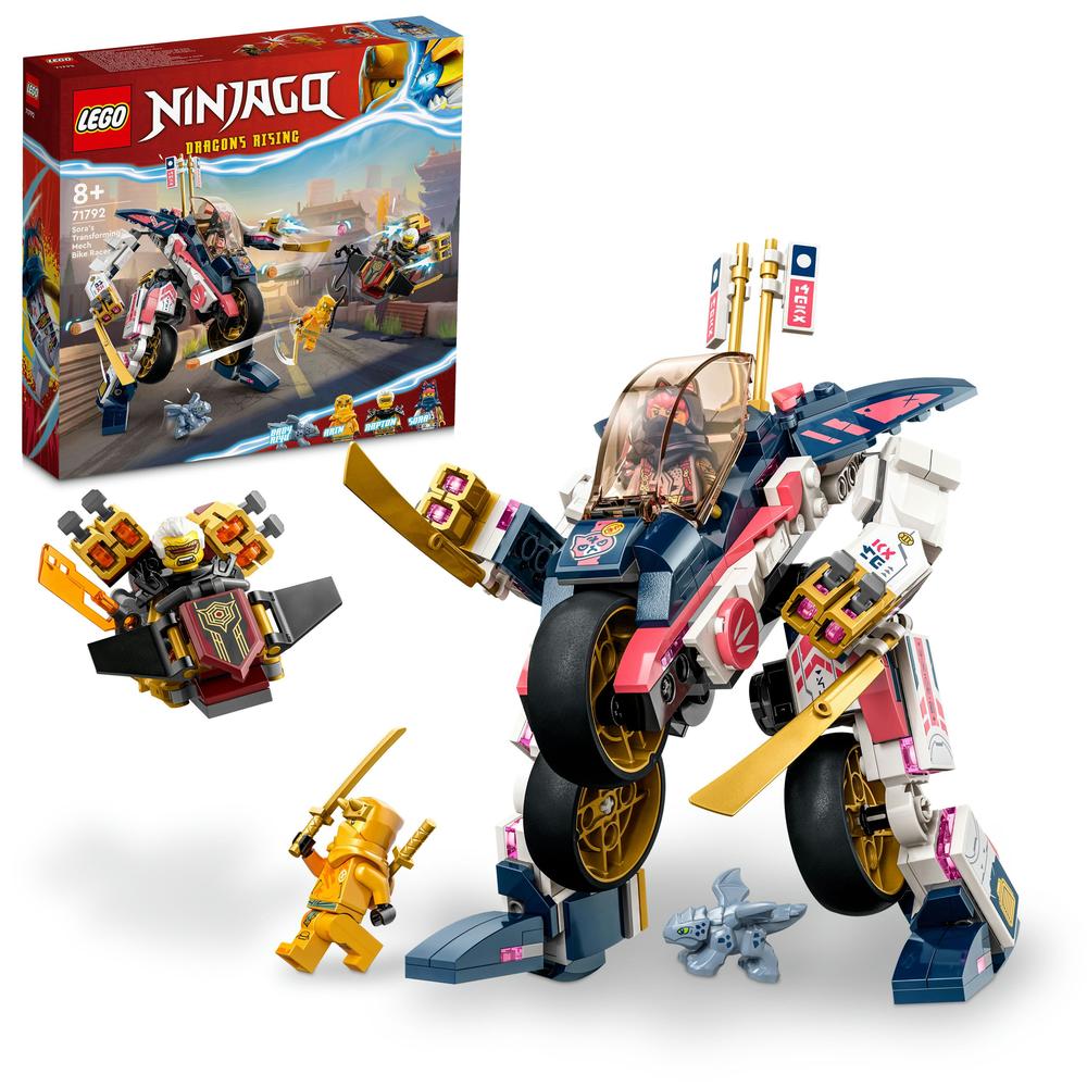 LEGO® Sora a její transformační motorobot 71792