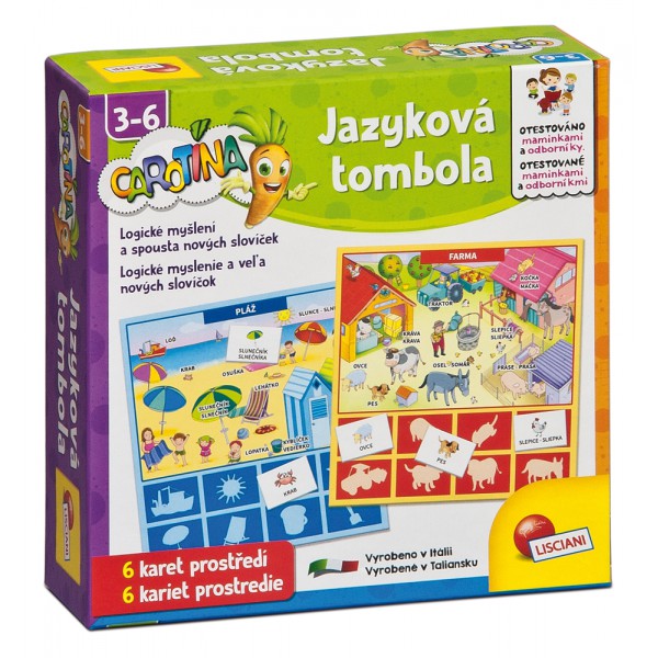 Piatnik Poškozené - Jazyková tombola