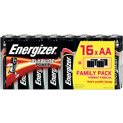 Energizer Alkaline Power AA 16 pack