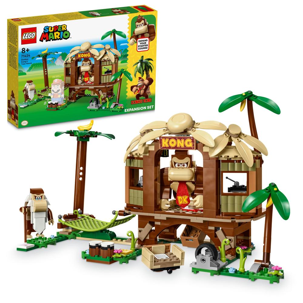 LEGO® Donkey Kongův dům na stromě – rozšiřující set 71424