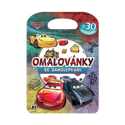 Omalovánky se samolepkami/ Auta