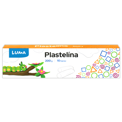 Plastelína  Luma 10 barev