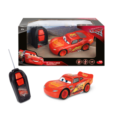 RC Cars 3 Blesk McQueen Single Drive 1:32