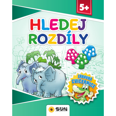 Hledej rozdíly - Zábavná cvičebnice