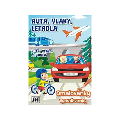 Omalovánky A5+/ Auta