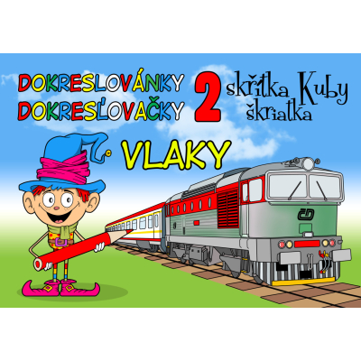 Omalovánky LUX Kuba Vlaky 2