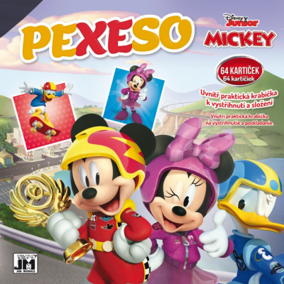 Pexeso v sešitu Mickey